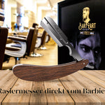 Rasiermesser mit Holzgriff und Wechselklingensystem - Shabo Cosmetics GmbH
